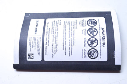 OEM Polaris 9924956 Owner's Manual 15 Sportsman ETX EFI NOS