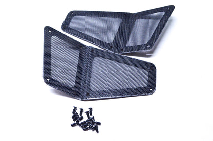 Fire And Ice 13PCFTSH Carbon Fiber Top Side Hood Vent Kit NOS