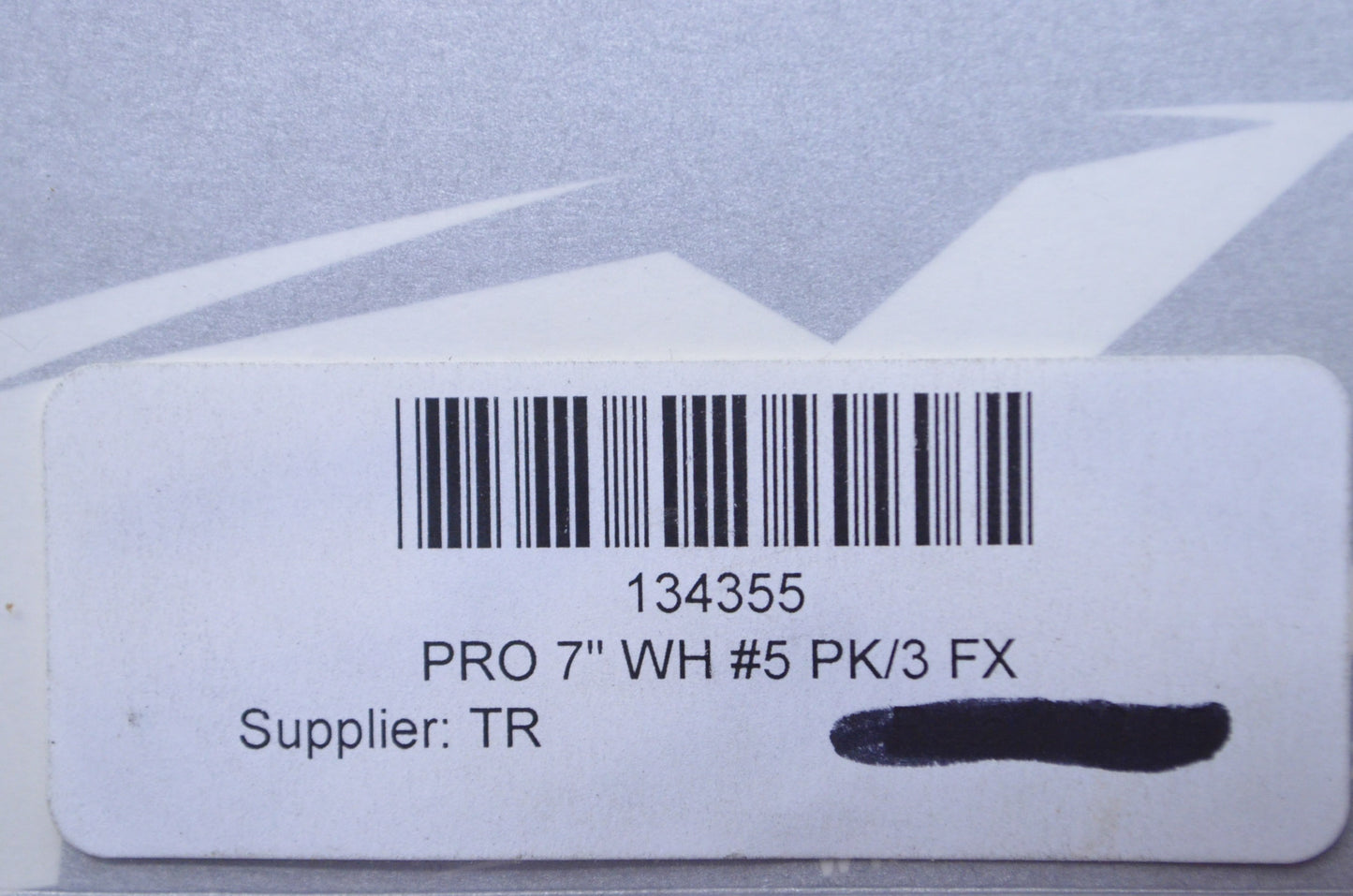 Factory Effex 134355 7" White #5 Pro Number Qty 3 NOS