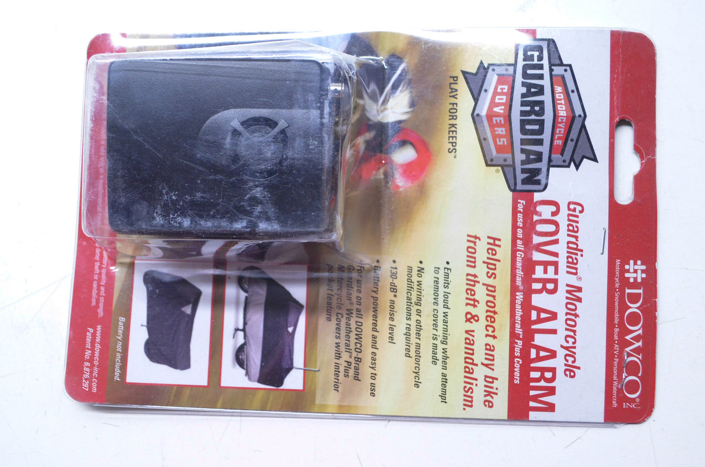 New OEM Dowco Motorcycle Cover Alarm NOS