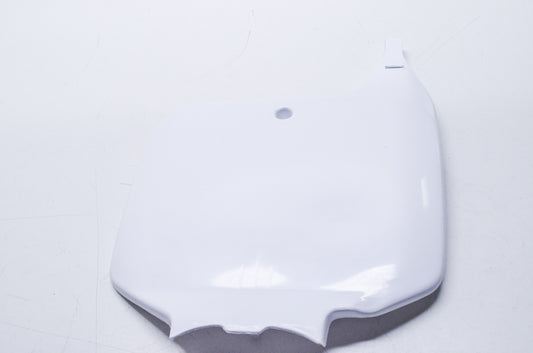 Polisport 64-6730 White Number Plate NOS
