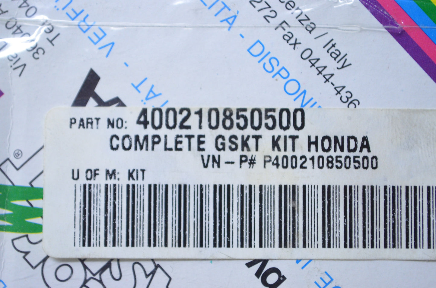 Athena 400210850500 Complete Honda Gasket Kit NOS