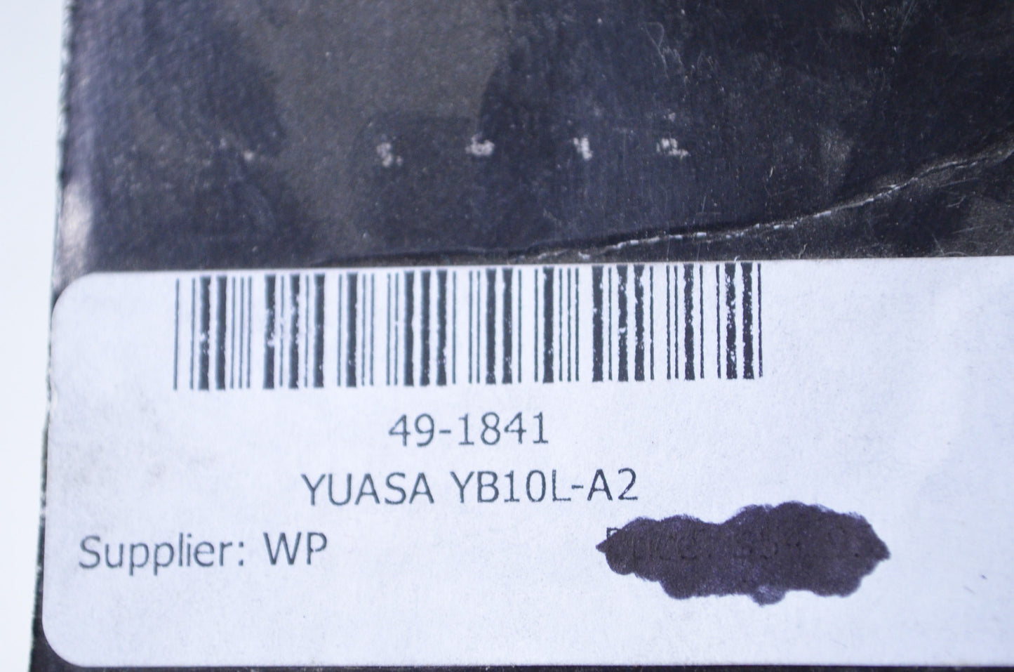 YUASA 49-1841 YB10L-A2 Battery Kit NOS