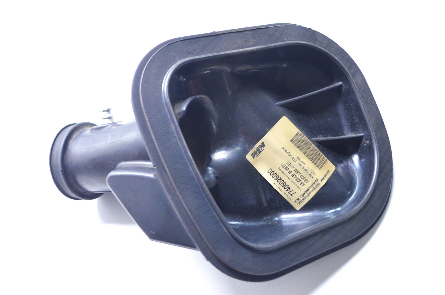 OEM KTM 77406026000 Rubber Air Box NOS