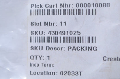 OEM Kawasaki 430491025 Packing NOS