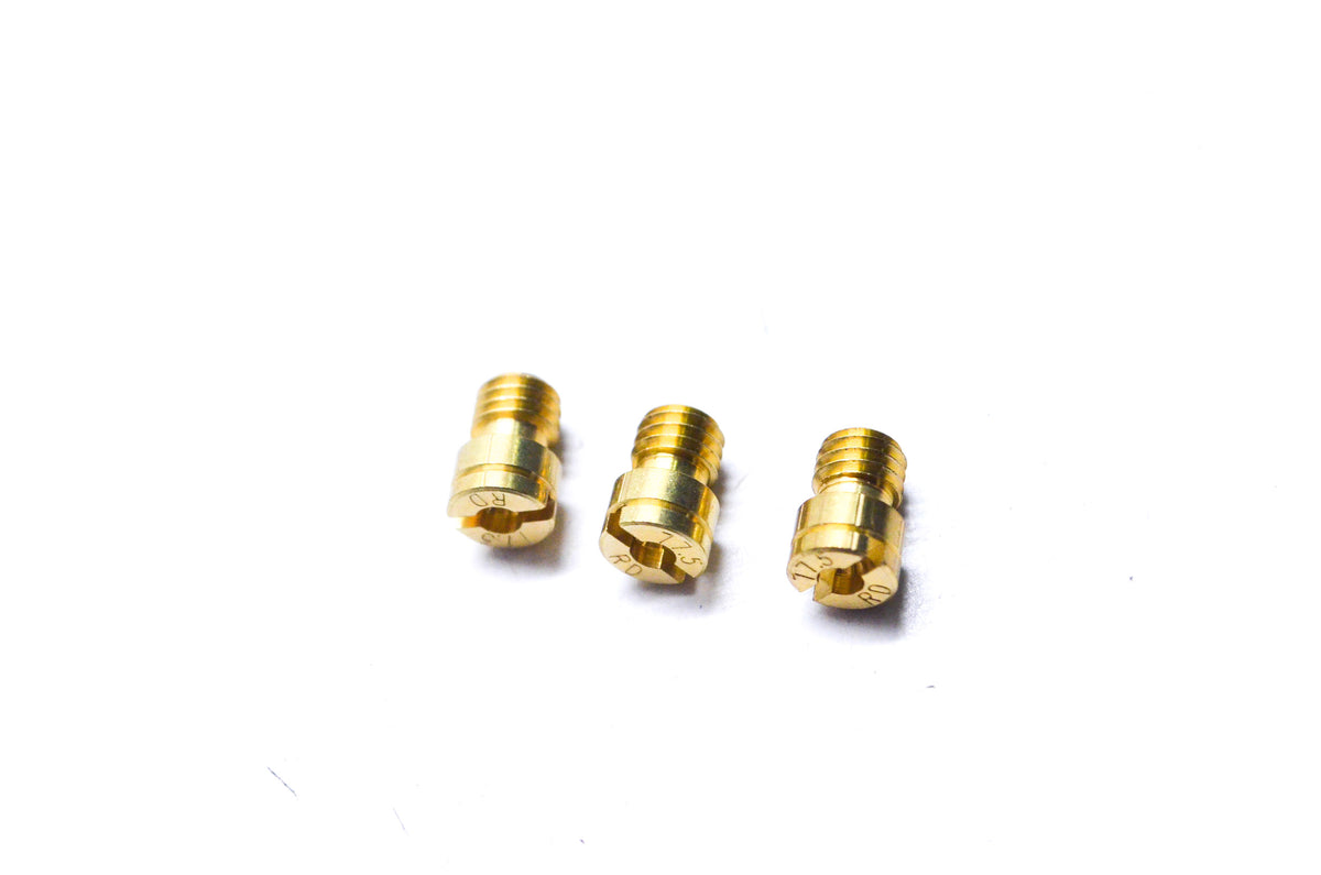 Keihin 124-90775 Slot Head Style Main Jet #77.5 Qty 3 NOS