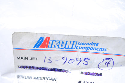 Mikuni 13-9095 Main Jet #95 Qty 4 NOS