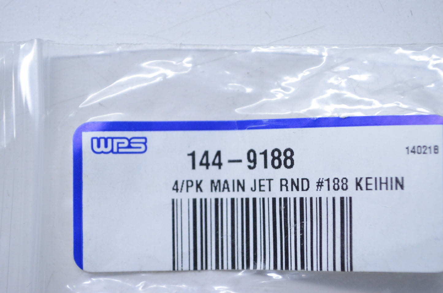 Keihin 144-9188 Main Jet #188 Qty 4 NOS