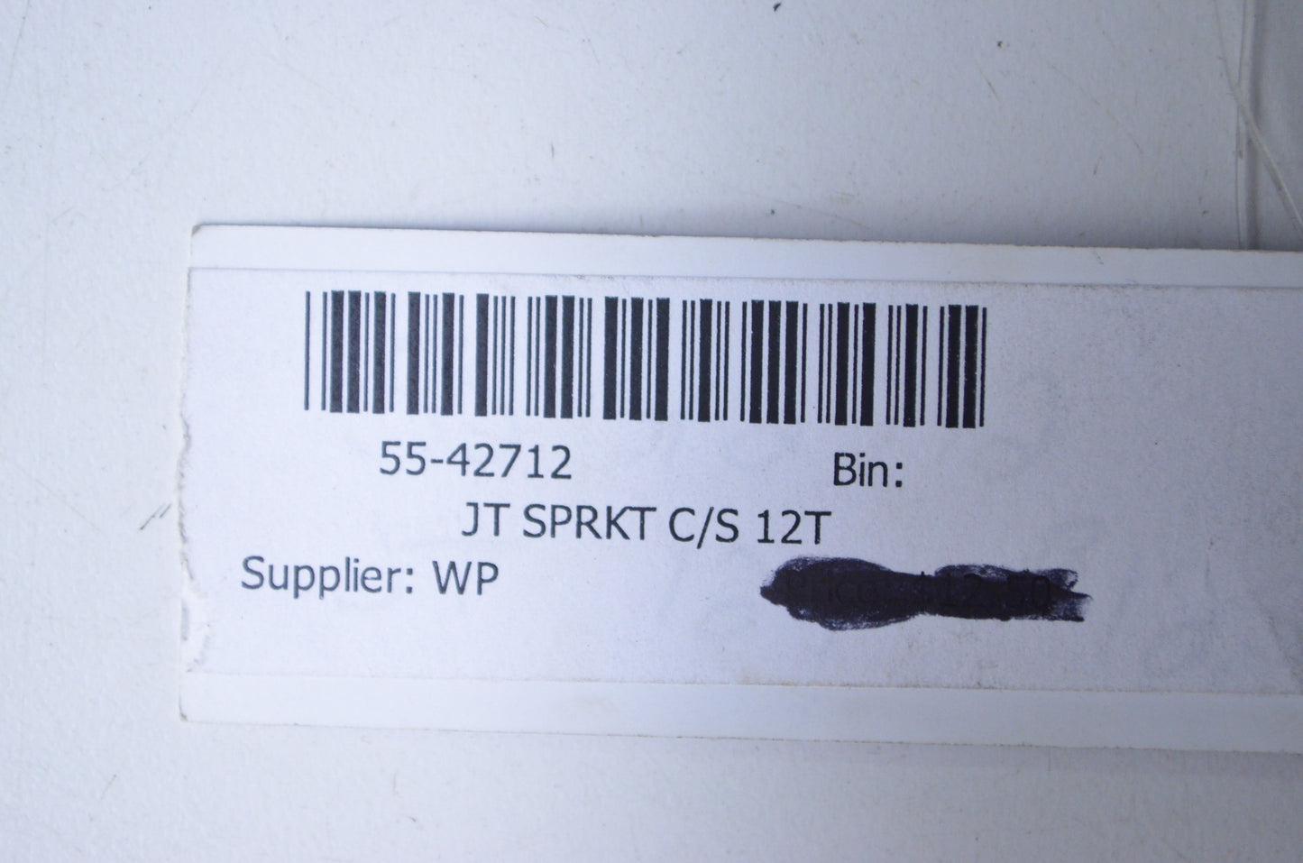JT Sprockets 55-42712 Steel Front Sprocket 12T NOS