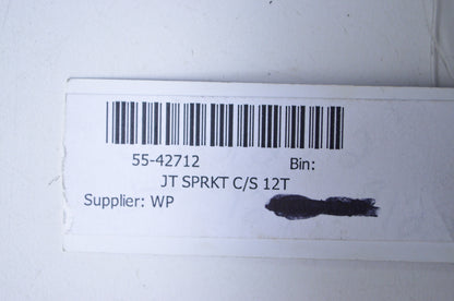 JT Sprockets 55-42712 Steel Front Sprocket 12T NOS