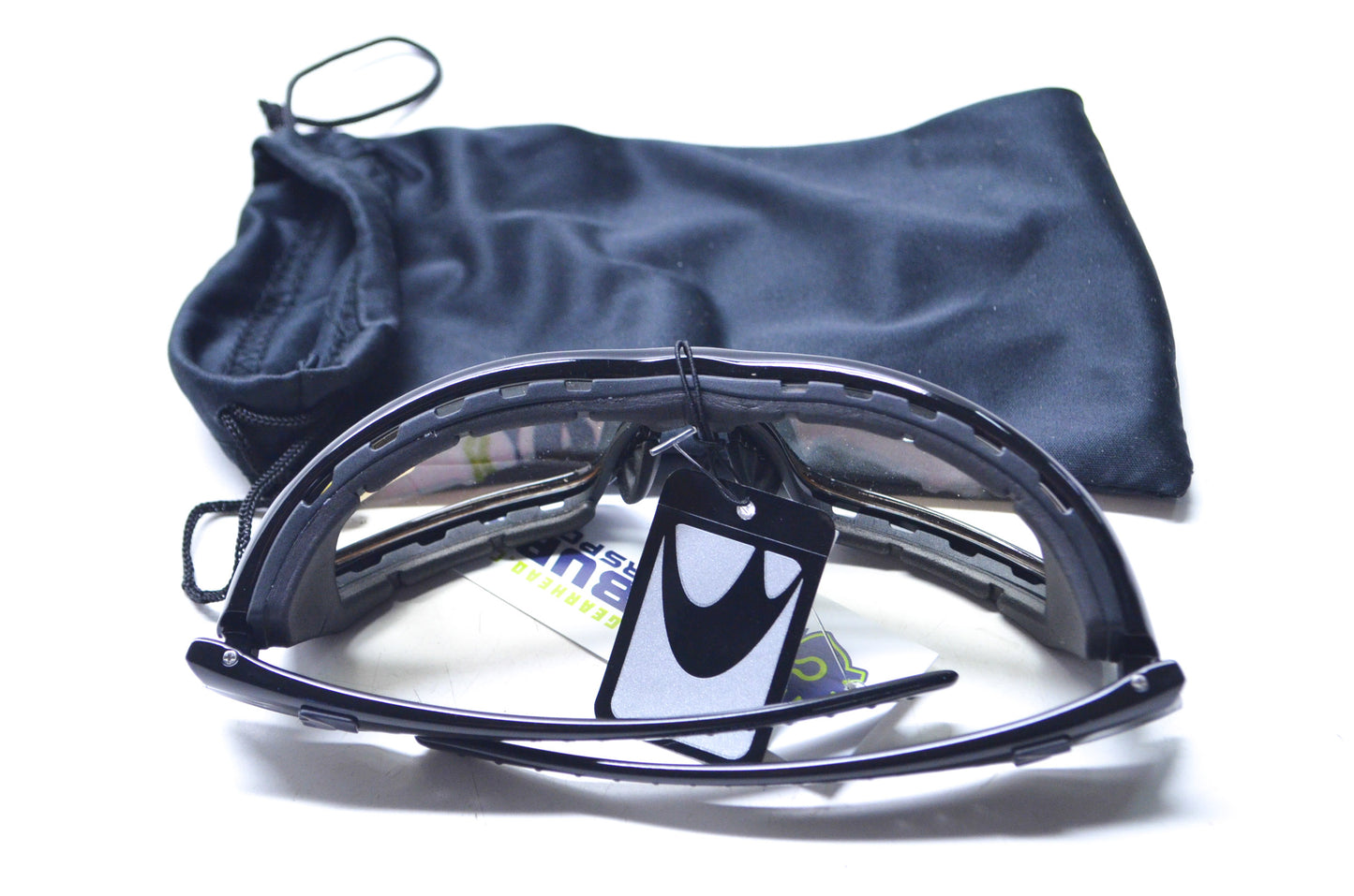 Bobster 26-4889 Glossy Black Chamber Sunglasses NOS