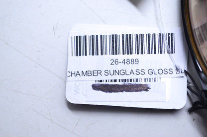 Bobster 26-4889 Glossy Black Chamber Sunglasses NOS