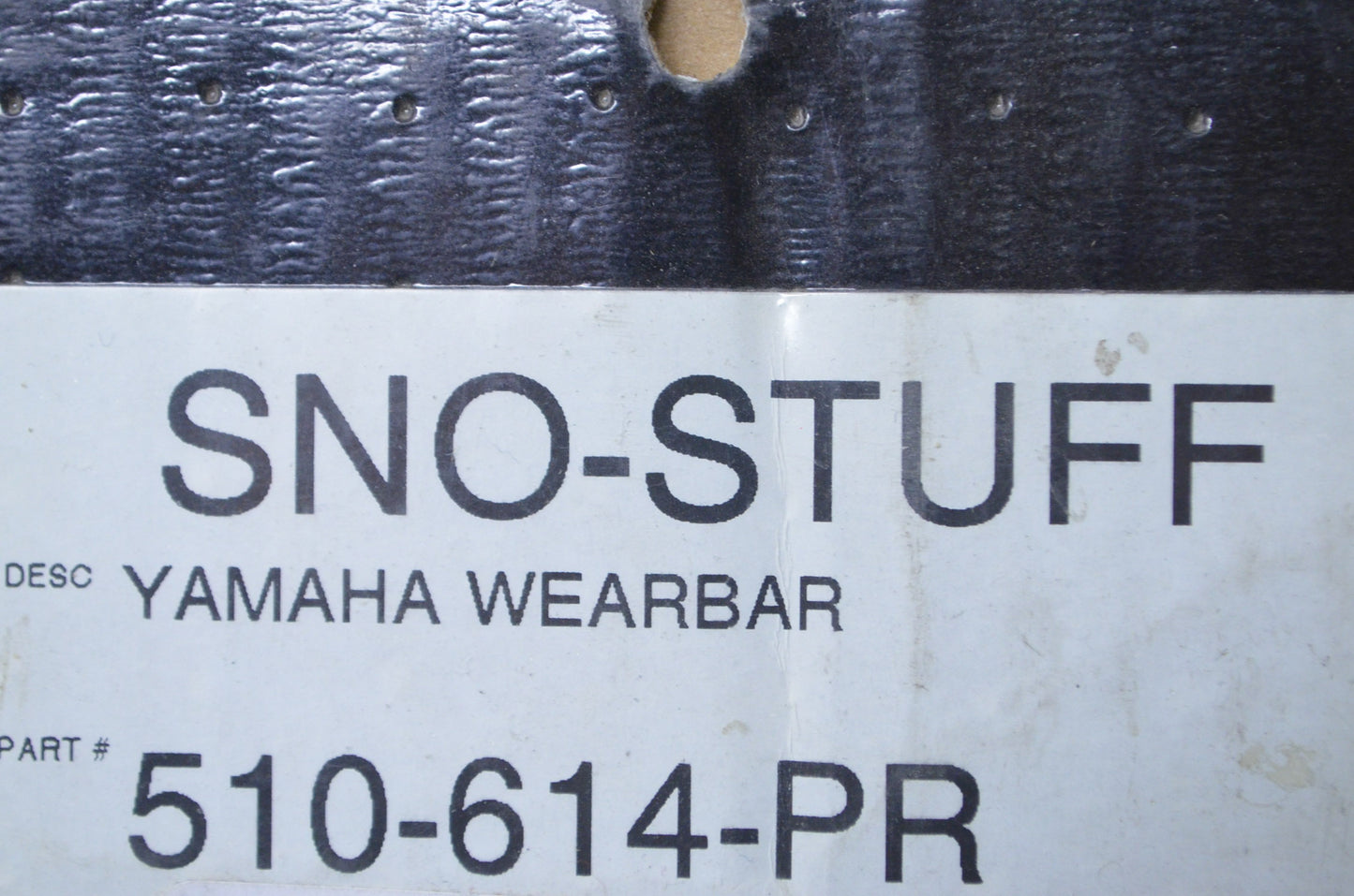 Sno-Stuff 510-614-PR Yamaha Wear Bar Kit NOS