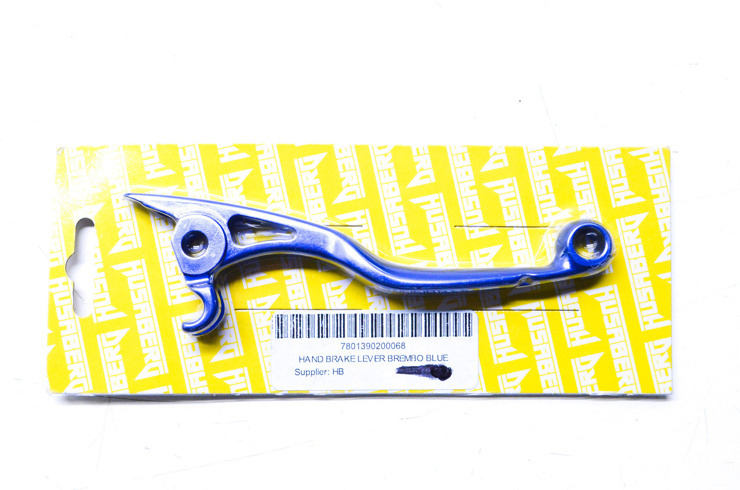New OEM Husaberg Anodized Blue Front Brake Lever NOS