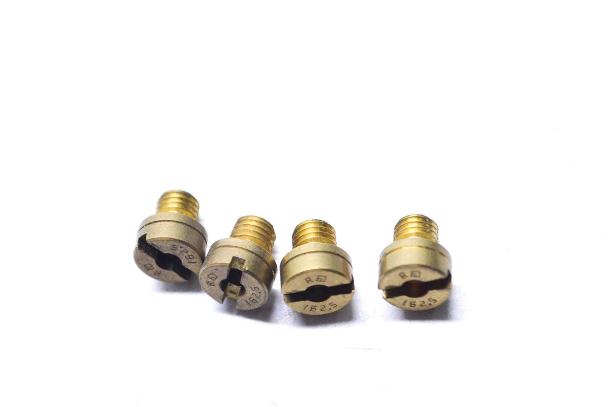 Mikuni 134-71625 Large Round Main Jet #162.5 Qty 4 NOS