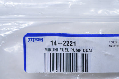 Mikuni 14-2221 Dual Outlet Fuel Pump NOS