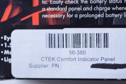New CTEK Comfort Indicator Panel NOS