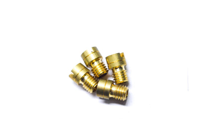 Mikuni 134-2155 Small Round Main Jet #15.5 Qty 4 NOS
