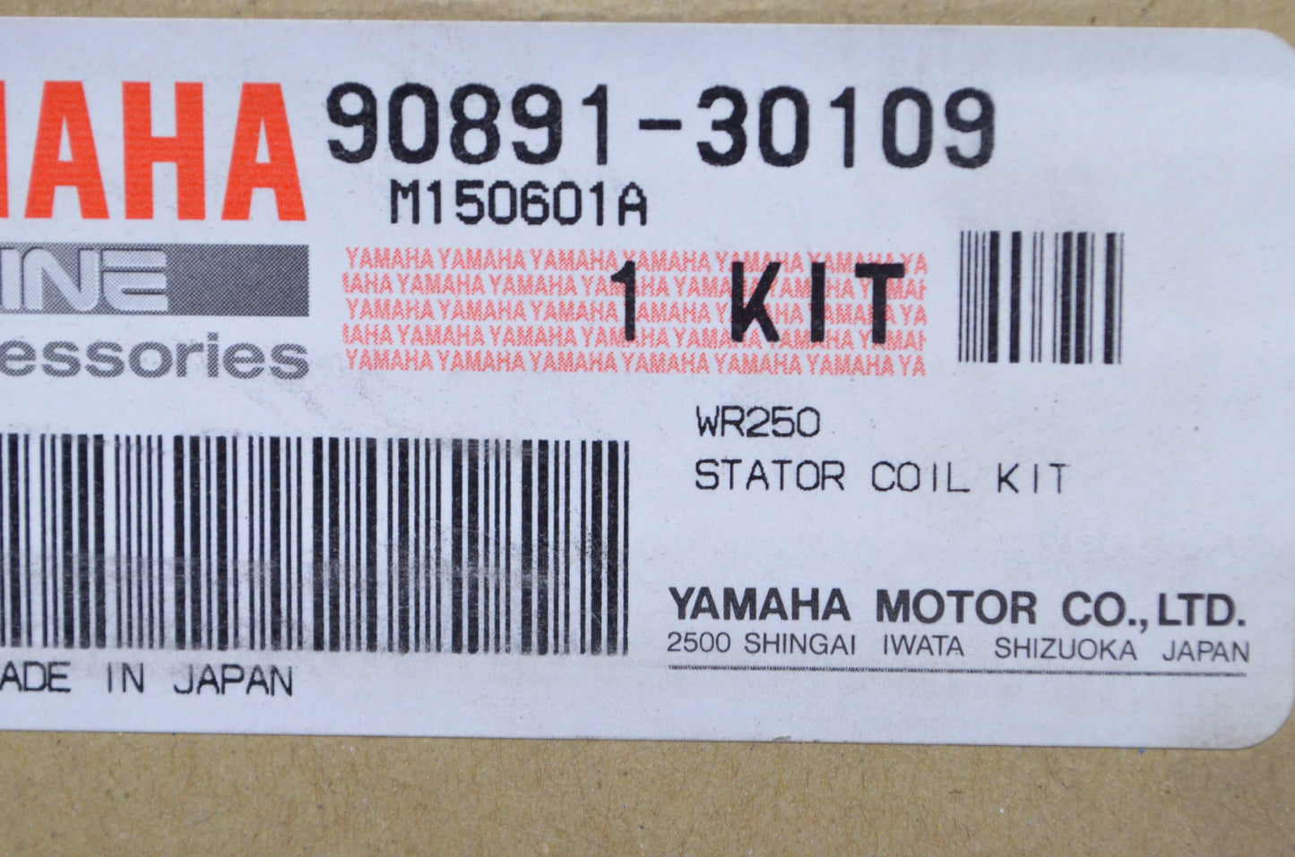 New OEM Yamaha 90891-30109-00 Stator Coil Kit NOS