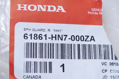 OEM Honda 61861-HN7-000ZA Right Splash Guard NH1 NOS