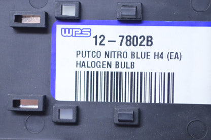 New Putco Nitro Pure Blue H4 Halogen Bulb 12V 60/55W NOS