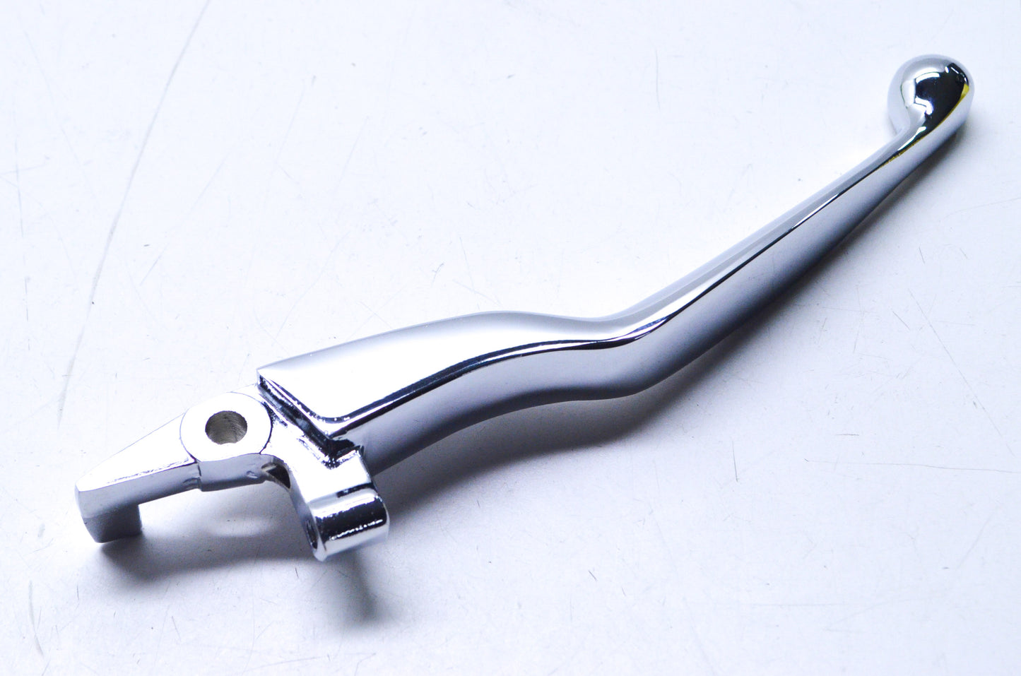 New OEM Parts Unlimited Chrome Yamaha Wide Blade Brake Lever NOS
