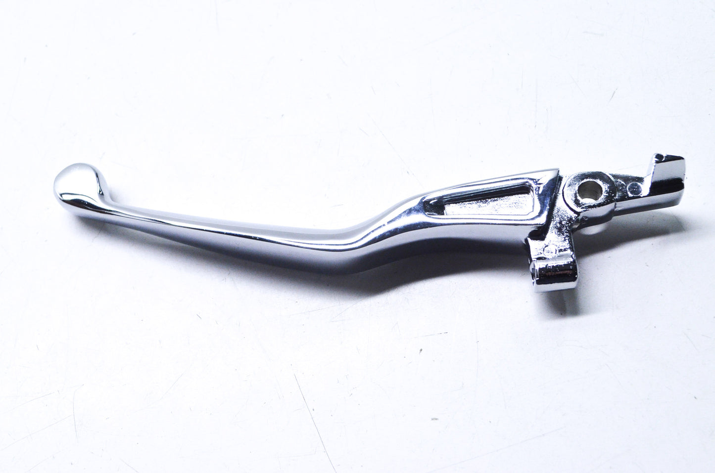New OEM Parts Unlimited Chrome Yamaha Wide Blade Brake Lever NOS