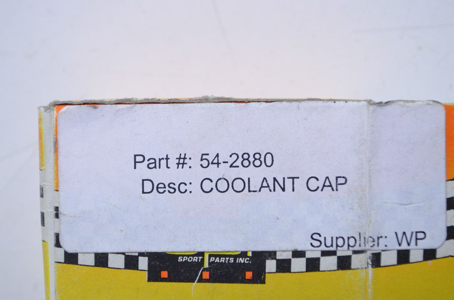 New OEM SPI Coolant Cap NOS
