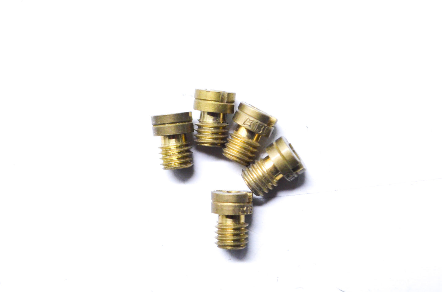 Keihin 144-9130 Round Main Jet #130 Qty 5 NOS