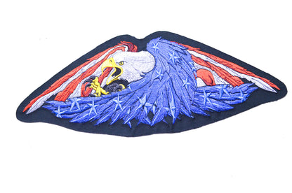 Lethal Threat LT30128 USA Feather Eagle Embroidered Patch NOS