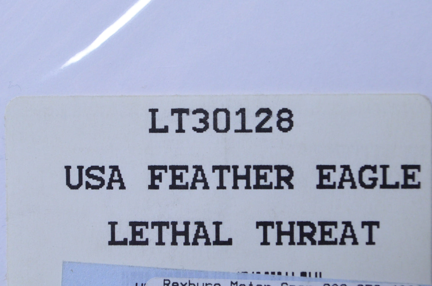 Lethal Threat LT30128 USA Feather Eagle Embroidered Patch NOS