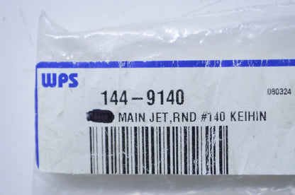 Keihin 144-9140 Round Main Jet #140 Qty 2 NOS