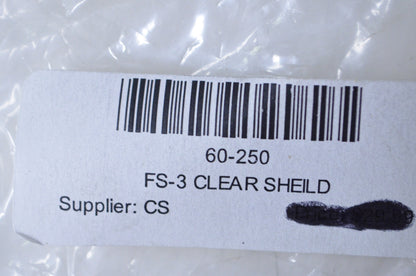 New OEM HJC FS-3 Clear Helmet Face Shield NOS