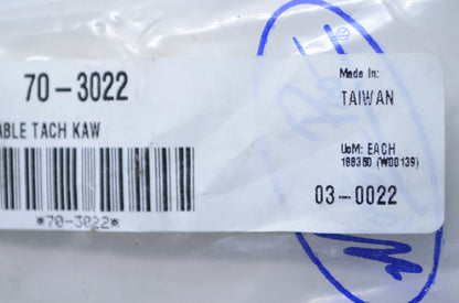 Motion Pro 03-0022 Black Vinyl Tachometer Cable NOS