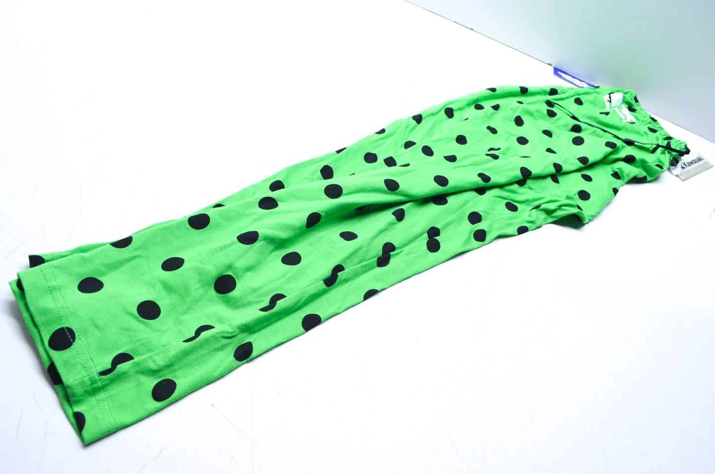 New OEM Kawasaki Sweet Dream Polka Dot Lounge Pajama Pants Womens Size Large NOS
