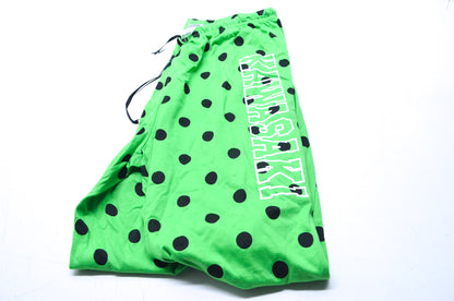 New OEM Kawasaki Sweet Dream Polka Dot Lounge Pajama Pants Womens Size Large NOS