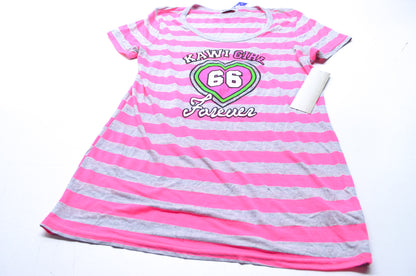 OEM Kawasaki K014-2571-PKXL Kawi Girl Forever T-Shirt Womens Size XL NOS