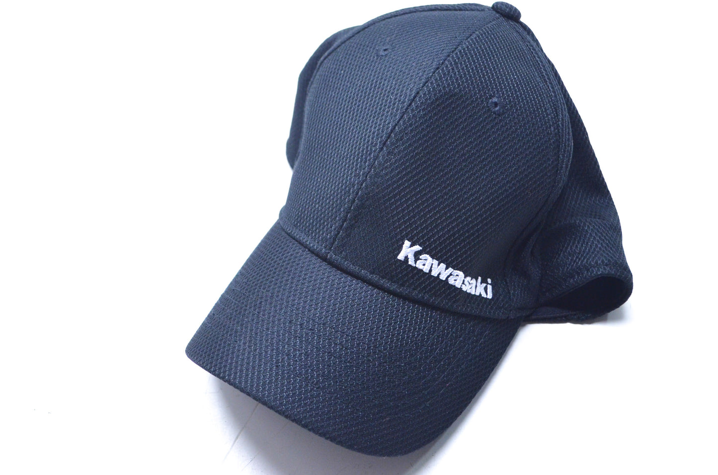 OEM Kawasaki K006-4060-BKML K006-4060-Bkml Black Mesh Hat Size Medium/Large NOS