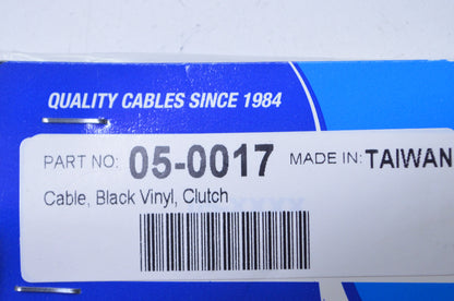 New Motion Pro Black Vinyl Clutch Cable NOS