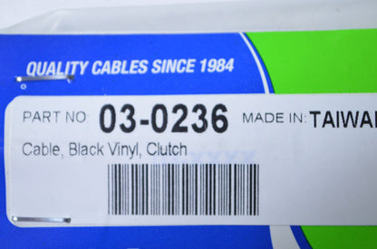 Motion Pro 03-0236 Black Vinyl Clutch Cable NOS