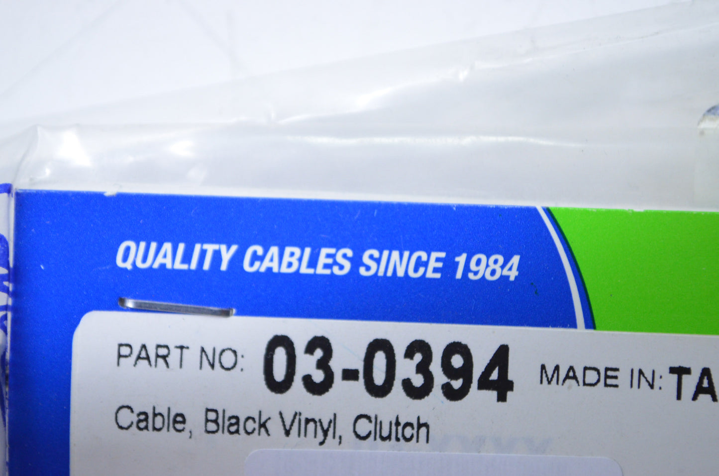 Motion Pro 03-0394 Black Vinyl Clutch Cable NOS