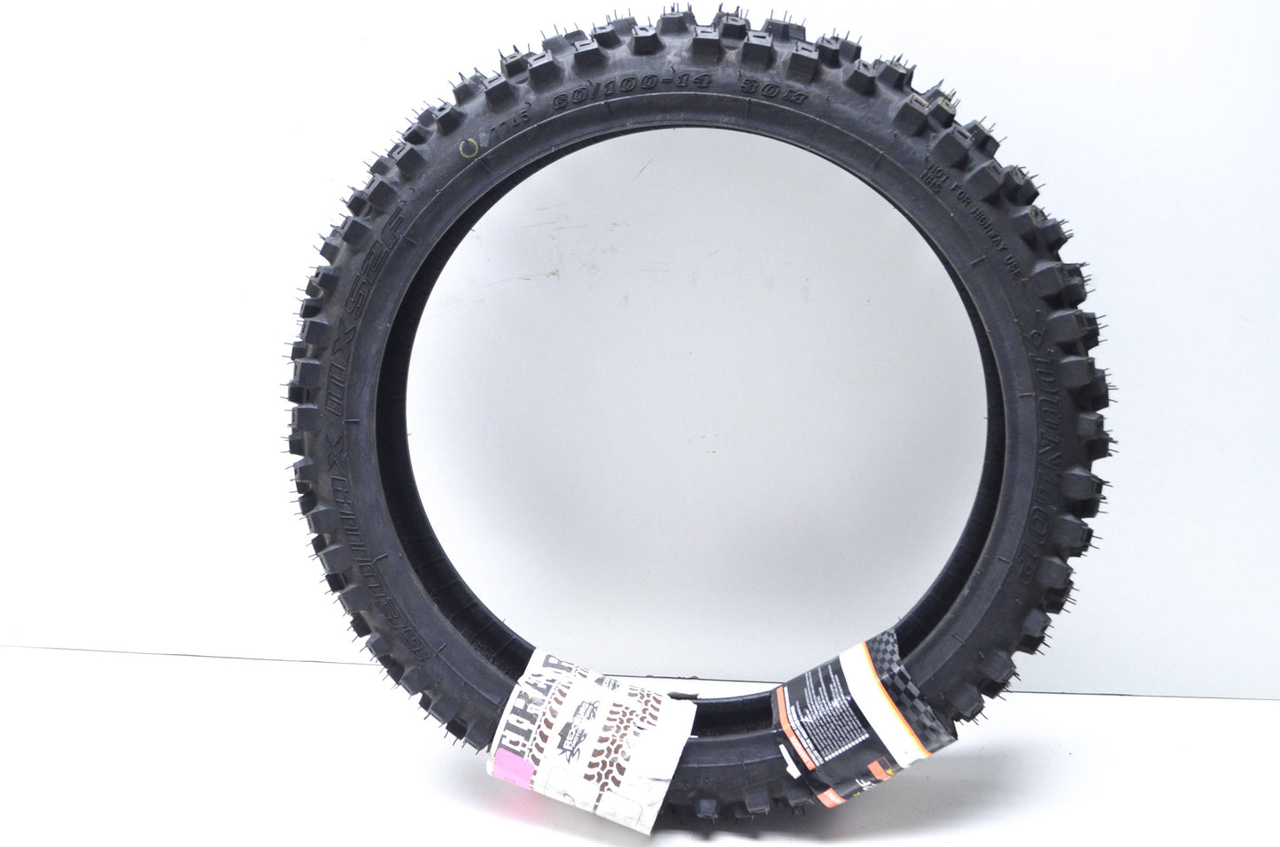 New Dunlop 60/100-14 30M Geomax MX52F Front Tire NOS