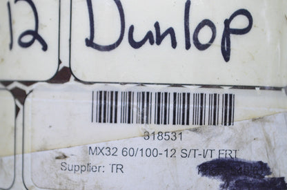 New Dunlop 60/100-12 36J Geomax MX32F Front Tire NOS