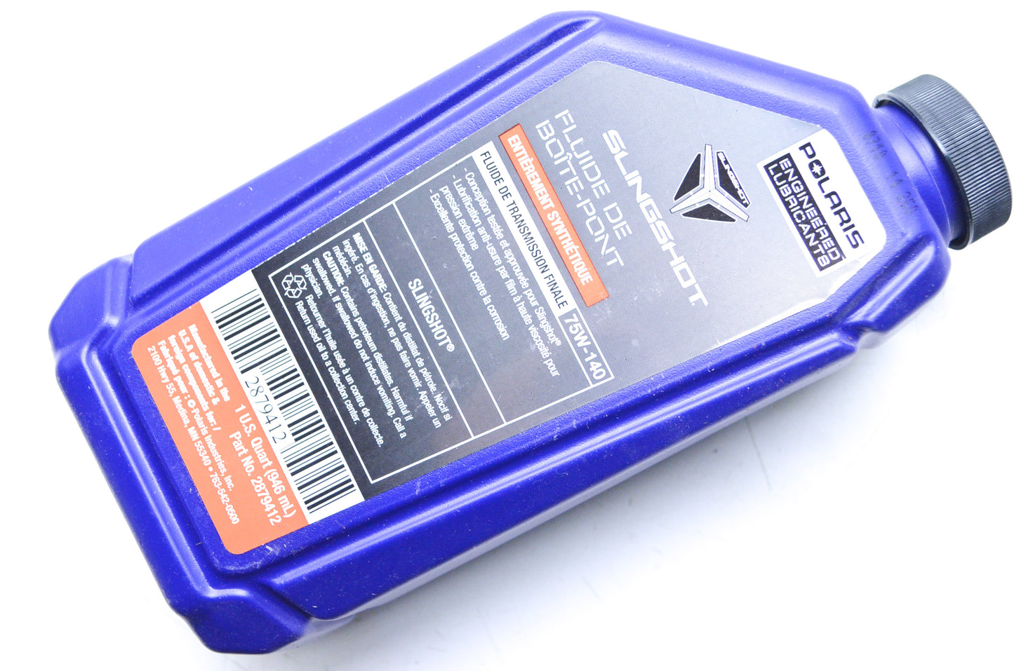 OEM Polaris 2879412 Transaxle Fluid 1 Quart 75W-140 Slingshot NOS