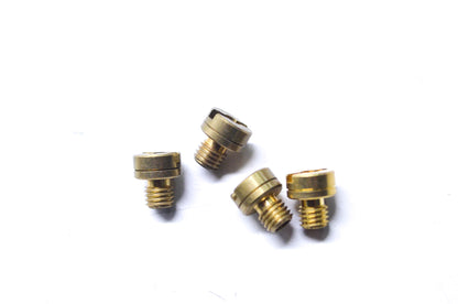 Mikuni 134-71725 Large Round Main Jets Qty 4 NOS