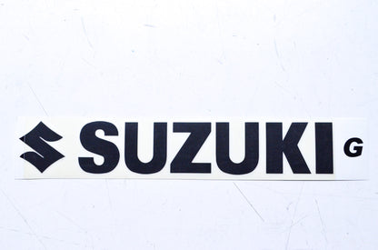 Cycle Express 0634XG 6" Suzuki Iconic Black Decal NOS