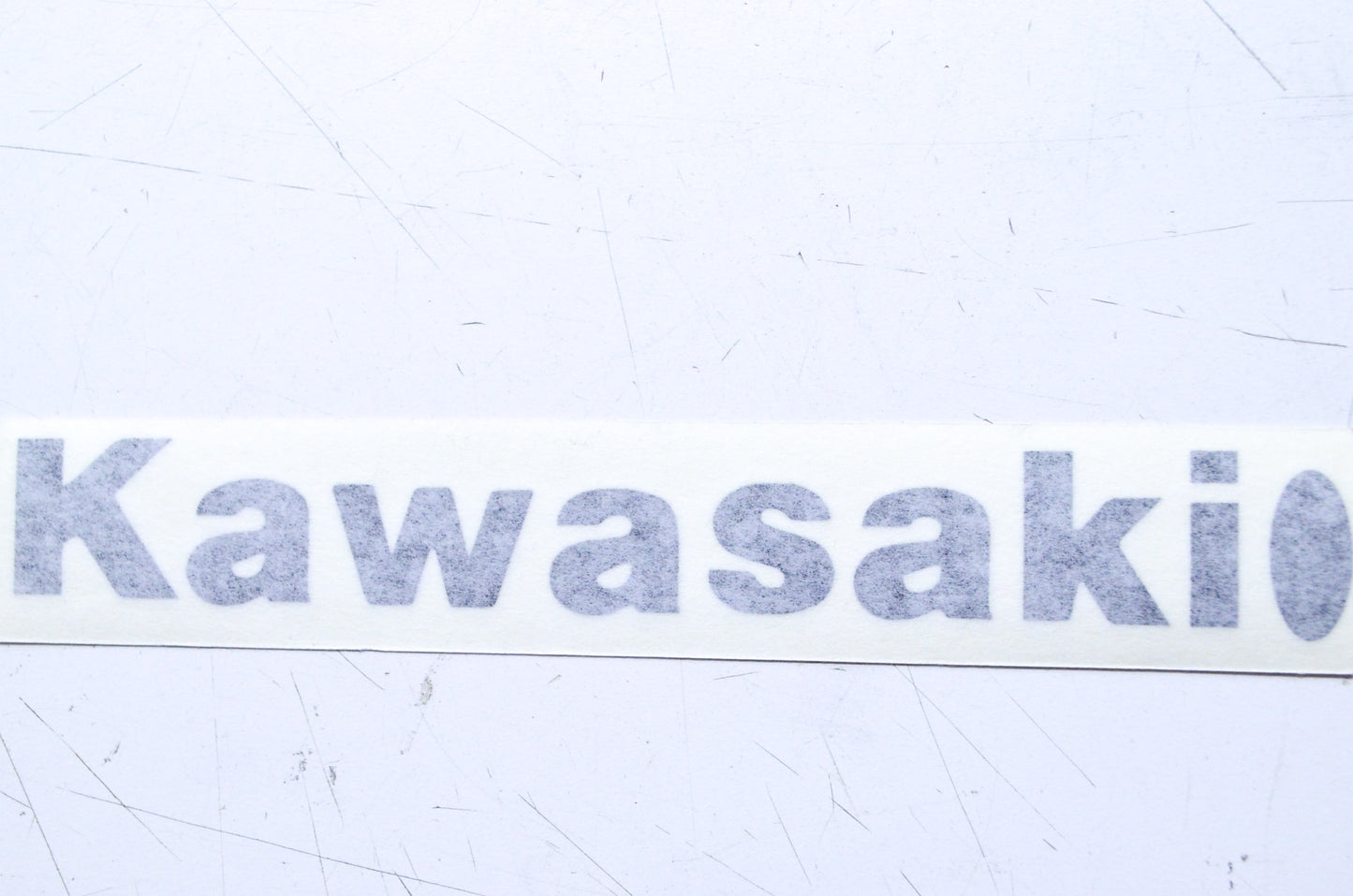 Cycle Express 2477XE 6" Kawasaki Black Decal NOS