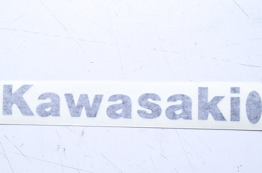 Cycle Express 2477XE 6" Kawasaki Black Decal NOS