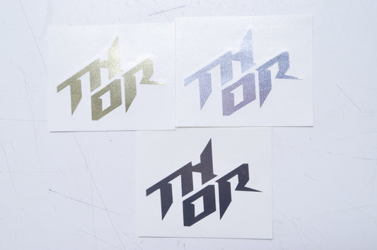 Cycle Express 43201575 S15 Stack Metal Thor Decal QTY 3 NOS