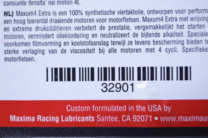 New OEM Maxima Maxum4 Extra Motor Oil SAE 15W-50 1 Liter NOS